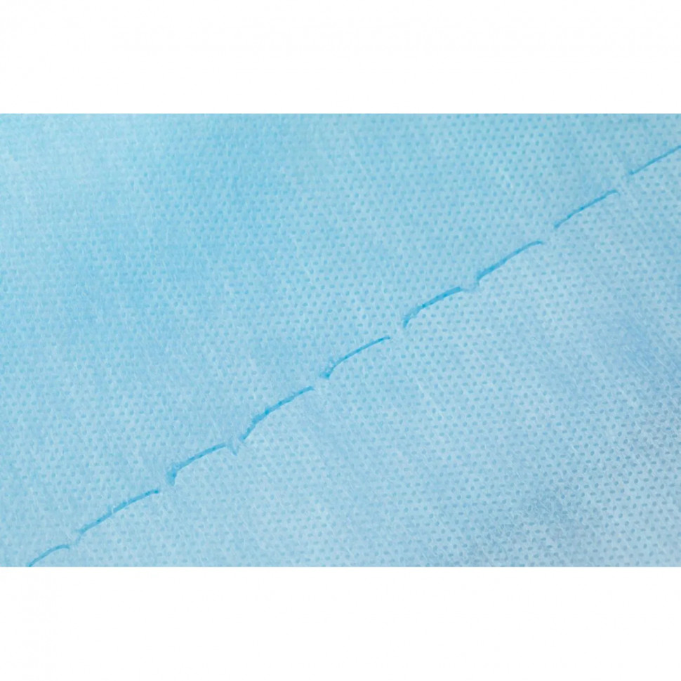 Простыня в рулоне 80х200, голубой (100шт/рул), SMS, пл.20, А3, 12682