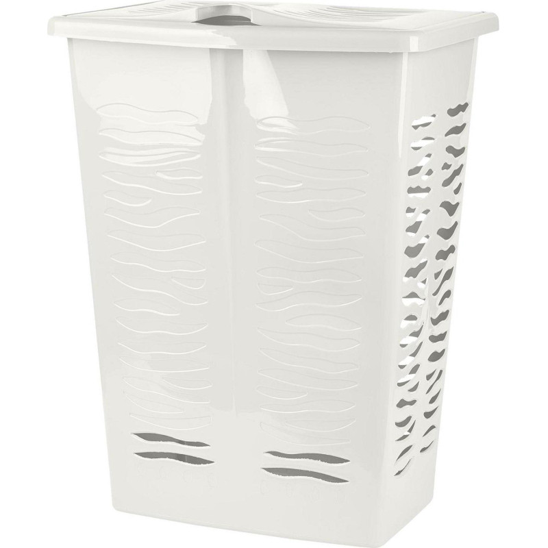 Корзина для белья Keeplex Regular 42л 39,8х29,9х53,7см белое облако