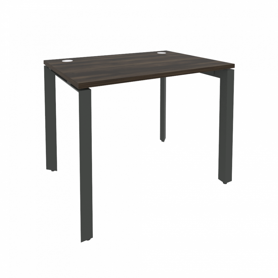 Onix Стол рабочий на П-образном м/к O.MP-SP-1.7 Дуб Мали/Металл Антрацит 980*720*750