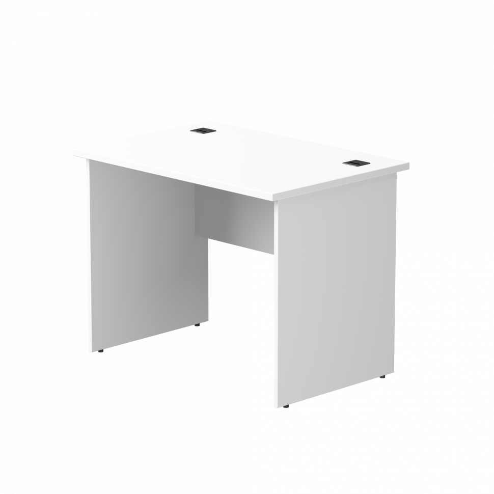 Стол прямой Everprof EVO (ЭВО) опоры ЛДСП 980х670х755 мм Белый