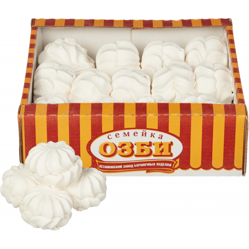 Зефир Семейка ОЗБИ ванильный, 540г