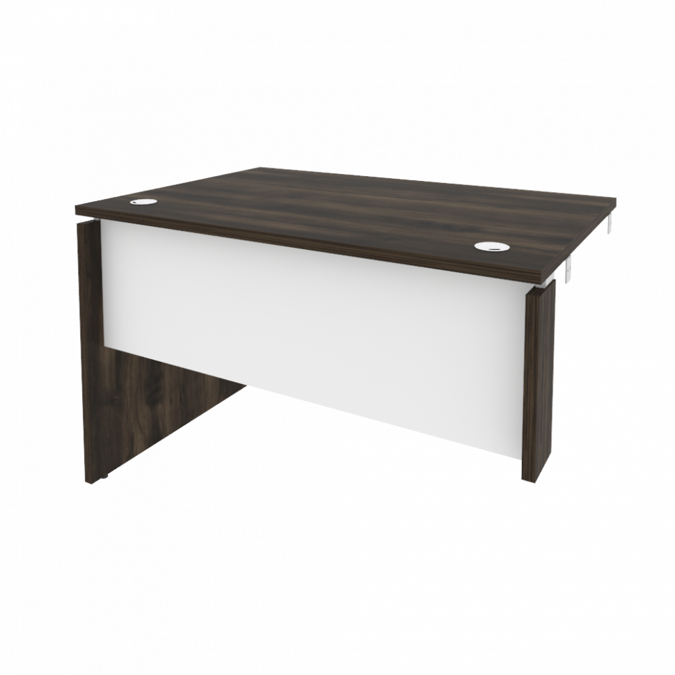 Onix Стол-приставка левый к опорным элементам O.SPR-2.8 (L) Дуб Мали/Белый Бриллиант 1180*800*750