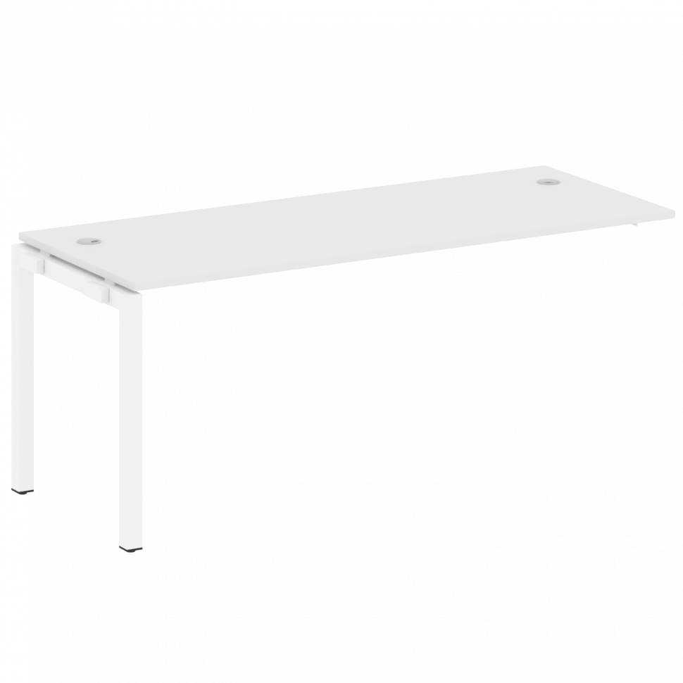 Metal System Quattro Проходной элемент рабочей станции на П-образном м/к 50БП.ПРС-СП-1.5 Белый/Метал Metal System Quattro Проходной элемент рабочей станции на П-образном м/к 50БП.ПРС-СП-1.5 Белый/Метал