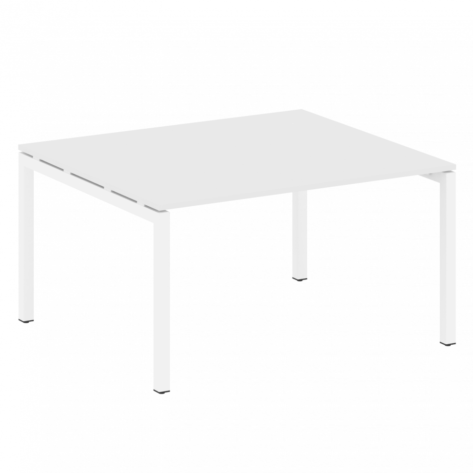 Metal System Quattro Переговорный стол (1 столешница) на П-образном м/к 50БП.ПРГ-1.3 Белый/Металл Бе Metal System Quattro Переговорный стол (1 столешница) на П-образном м/к 50БП.ПРГ-1.3 Белый/Металл Бе