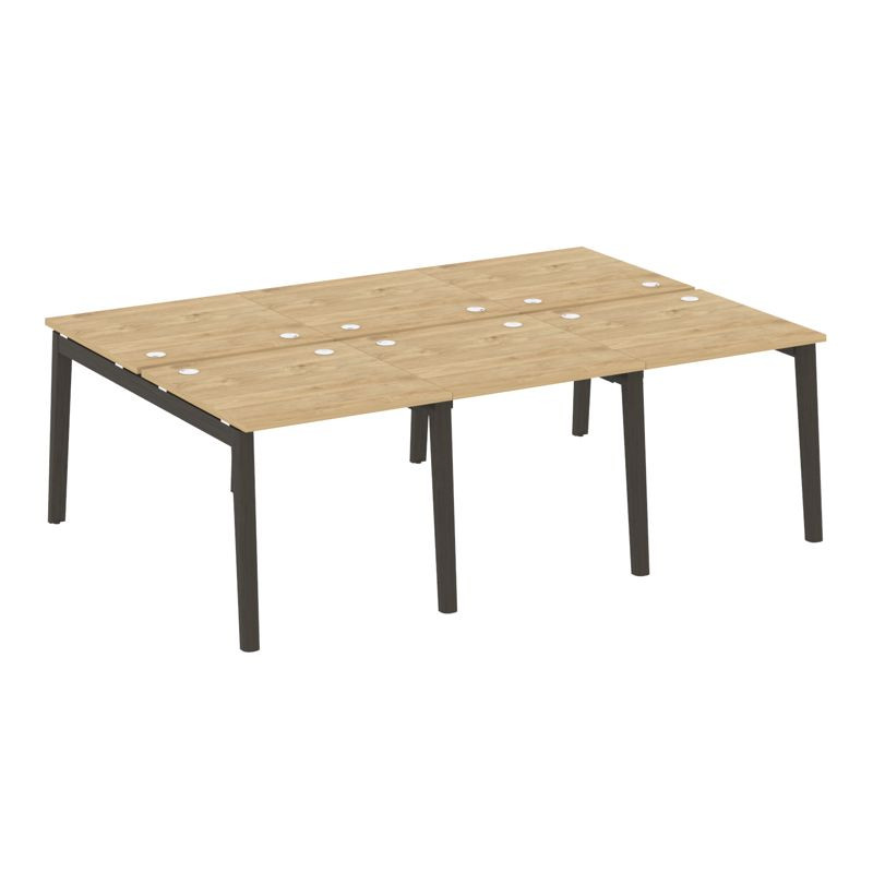 Onix Wood Рабочая станция OW.D.RS-6.0.8 Тиквуд Светлый/Дуб Темный/Металл Антрацит 2340*1635*750 Onix Wood Рабочая станция OW.D.RS-6.0.8 Тиквуд Светлый/Дуб Темный/Металл Антрацит 2340*1635*750