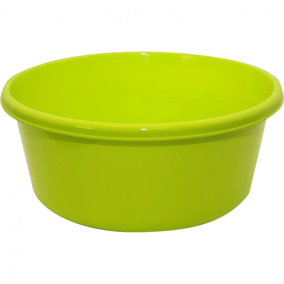 Таз 6л пластик  круглый