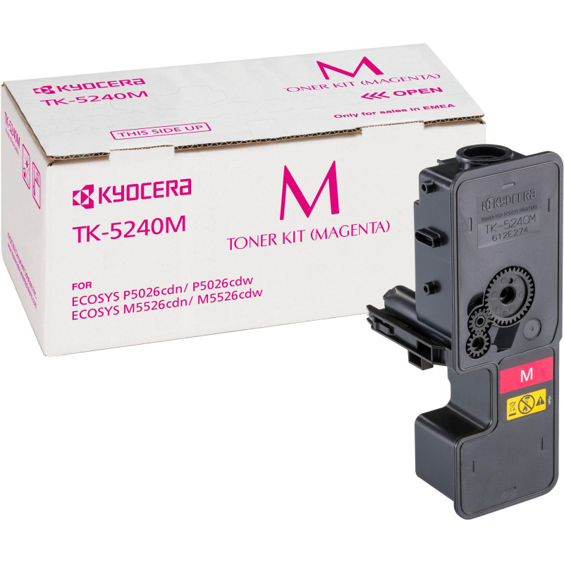 Тонер-картридж Kyocera TK-5240M пурп. для ECOSYS M5526