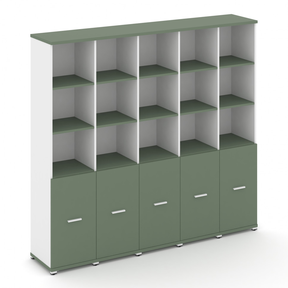 Concept Шкаф 5 узких секций, 5 ниш CN.STU-551 W Кобо/Белый Бриллиант/Металл Белый 2084*420*1922 Concept Шкаф 5 узких секций, 5 ниш CN.STU-551 W Кобо/Белый Бриллиант/Металл Белый 2084*420*1922