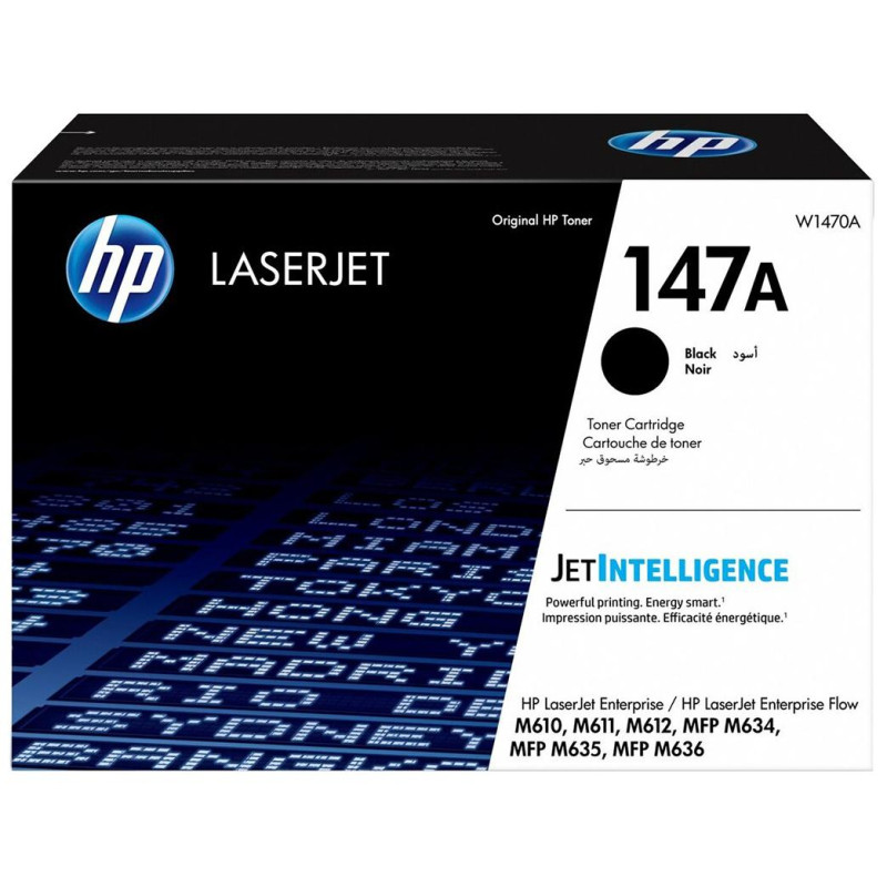 Картридж лазерный HP 147A W1470A чер. для LJ M610dn