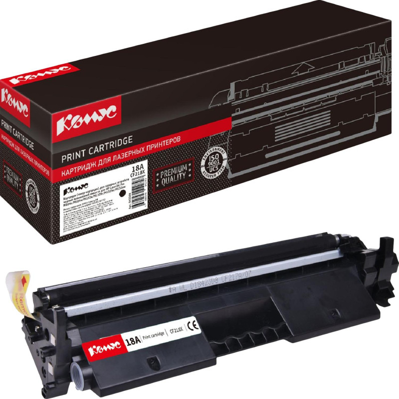Картридж лазерный Комус 18A CF218X чер. пов.емк. для HP LJ Pro M104/MFPM132