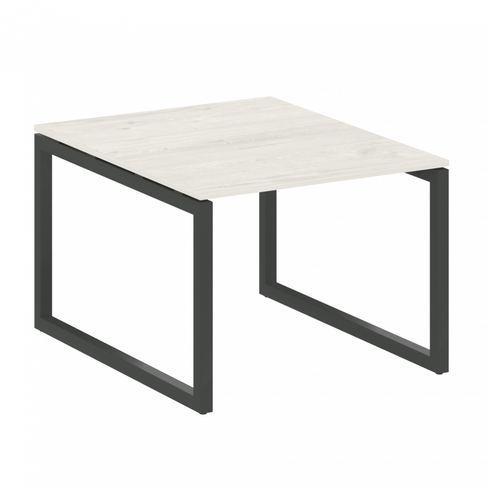 Metal System Quattro Переговорный стол (1 столешница) на О-образном м/к 50БО.ПРГ-1.1 Дуб Наварра/Мет