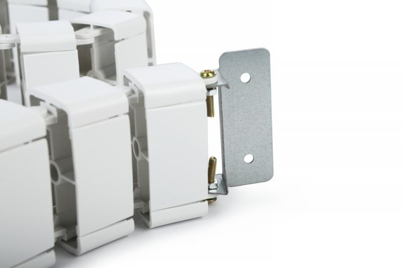 Кабель-канал вертикальный 1300мм KKV-130 Белый