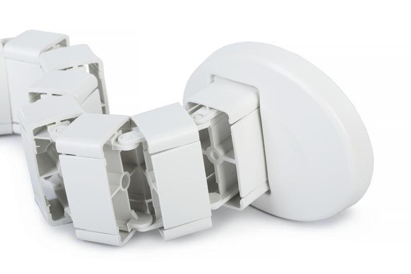 Кабель-канал вертикальный 1300мм KKV-130 Белый