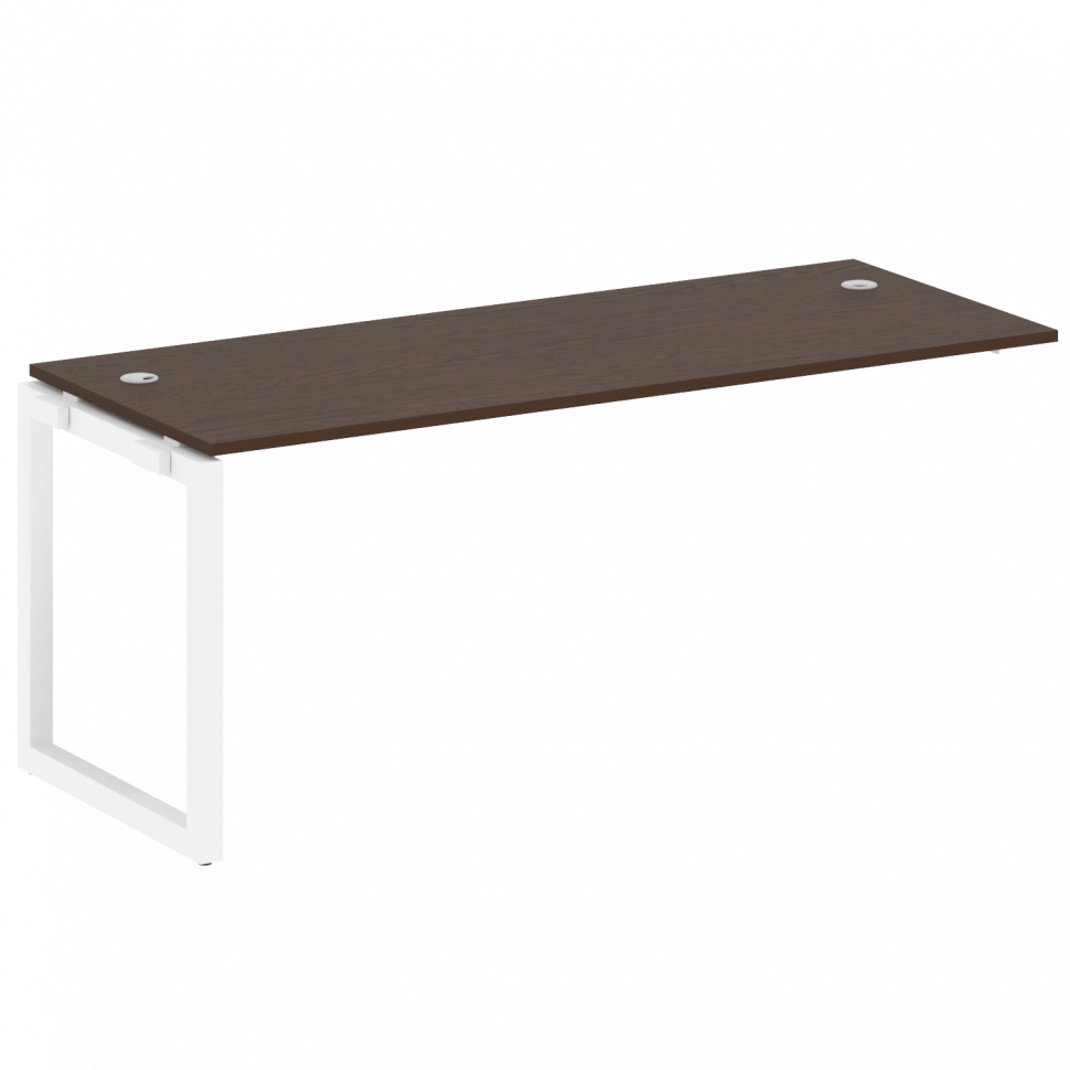 Metal System Quattro Проходной элемент рабочей станции на О-образном м/к 50БО.ПРС-СП-1.5 Венге Цаво/ Metal System Quattro Проходной элемент рабочей станции на О-образном м/к 50БО.ПРС-СП-1.5 Венге Цаво/