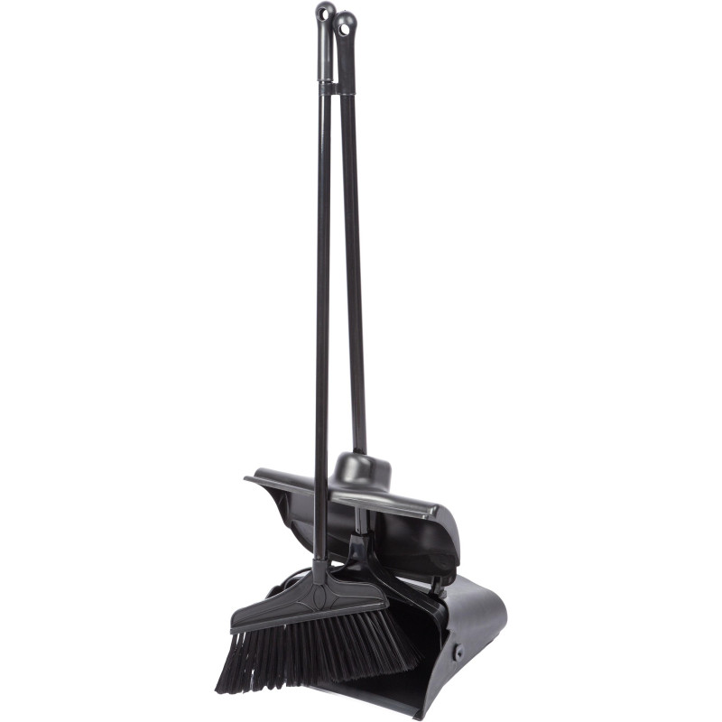 Комплект для уборки Luscan Professional щетка, совок с крышкой