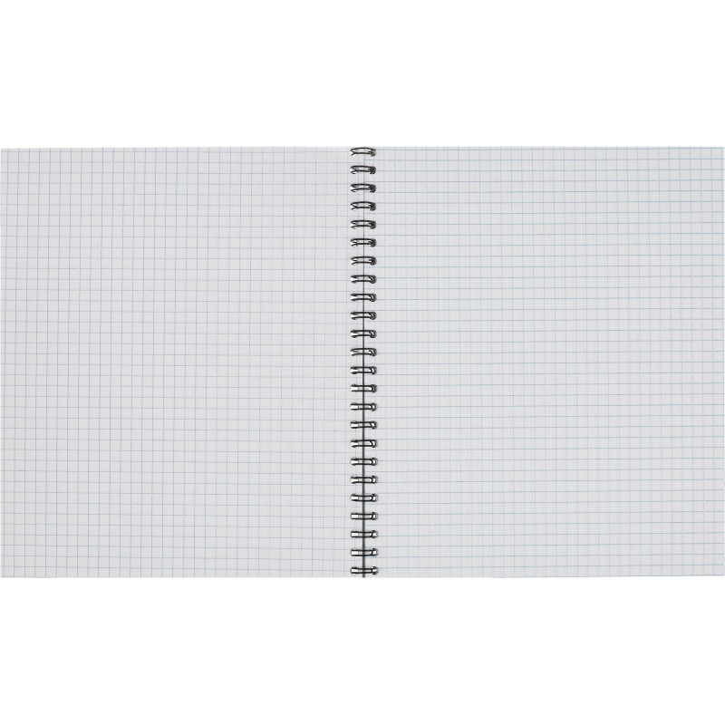 Тетрадь общая Attache,80л,клет,А5,спир,обл.мел.карт