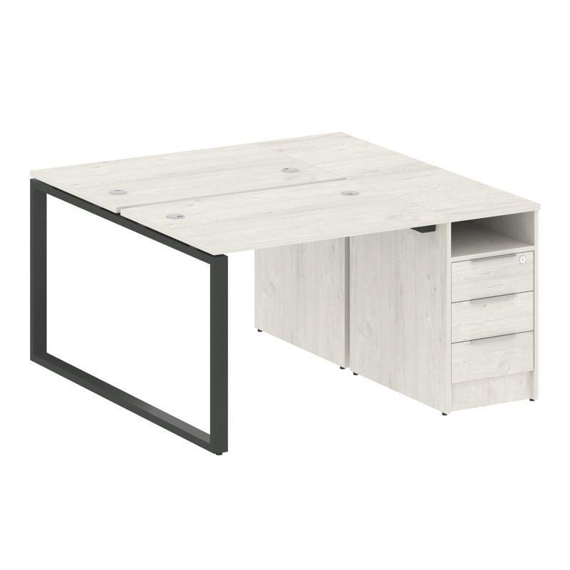 Metal System Рабочая станция с тумбой на О-образном м/к БО.РС-СТП-2.1 Дуб Наварра/Металл Антрацит 14 Metal System Рабочая станция с тумбой на О-образном м/к БО.РС-СТП-2.1 Дуб Наварра/Металл Антрацит 14