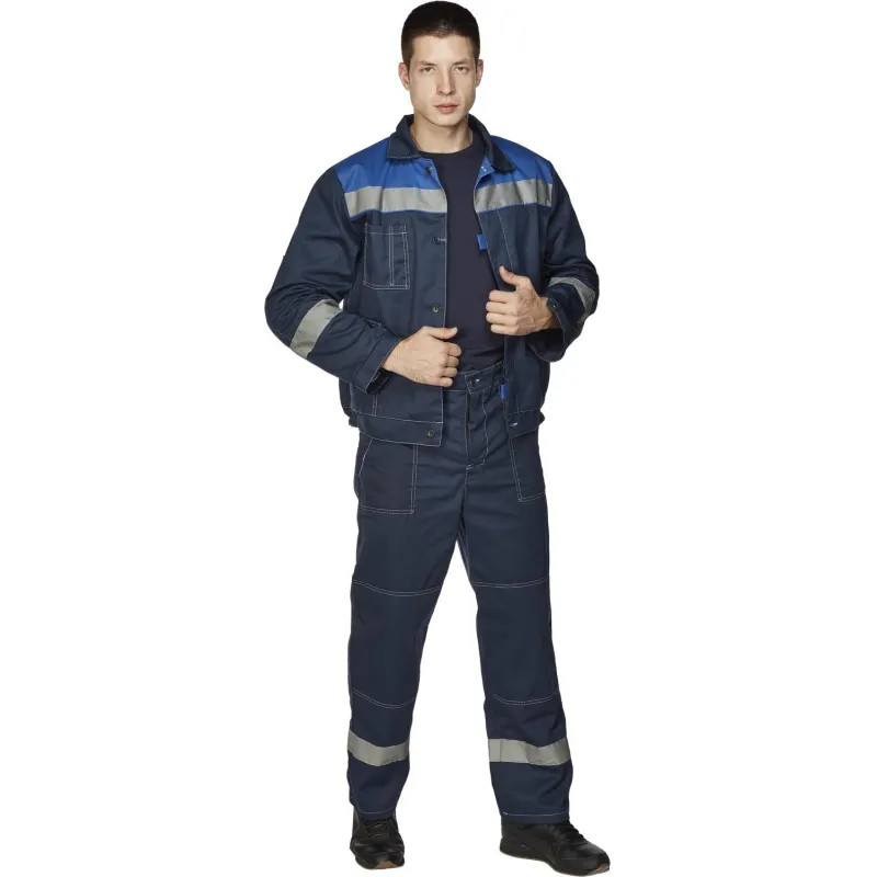 Костюм летний муж. л20-КБР син/вас (р.64-66) 158-164 (Арсенал-СП)