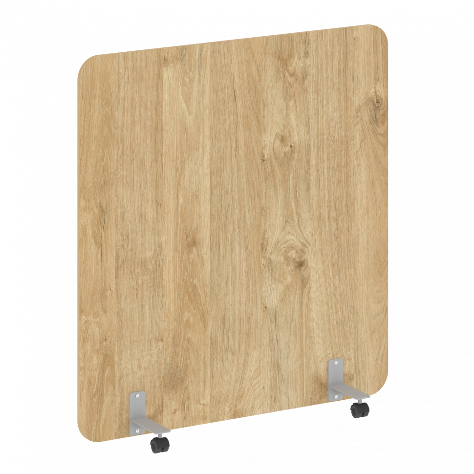 R-line Перегородка на металлических опорах, на роликах DP.R-140-150 Тиквуд Светлый/Металл Серый 1400