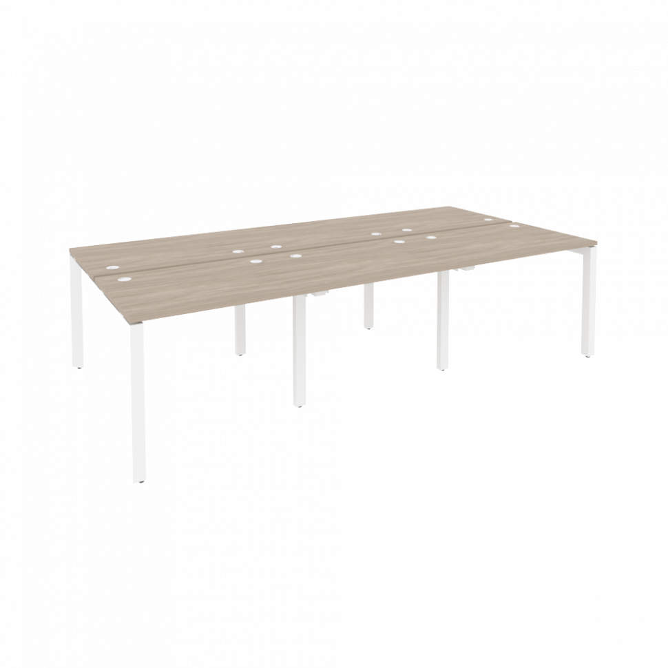 Onix Рабочая станция на П-образном м/к O.MP-D.RS-6.1.7 Дуб Аттик/Металл Белый 2940*1475*750 Onix Рабочая станция на П-образном м/к O.MP-D.RS-6.1.7 Дуб Аттик/Металл Белый 2940*1475*750