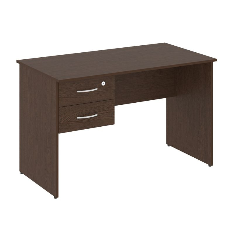 Nova S Стол письменный с подвесной тумбой В.СПТП-2 Венге Цаво 1200*650*750