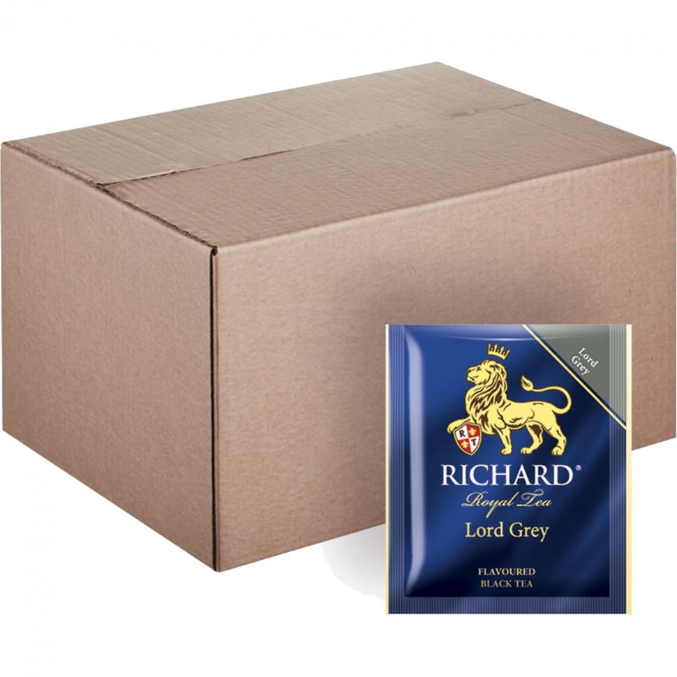 Чай Richard Lord Grey черный 200 сашет в гофрокоробе, 15142