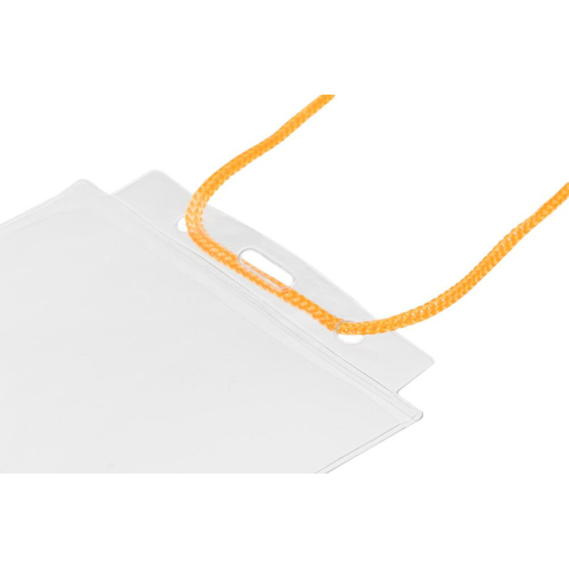 Бейдж 107х83мм Attache д/карт 100х71мм тесьма '1016,  10 шт