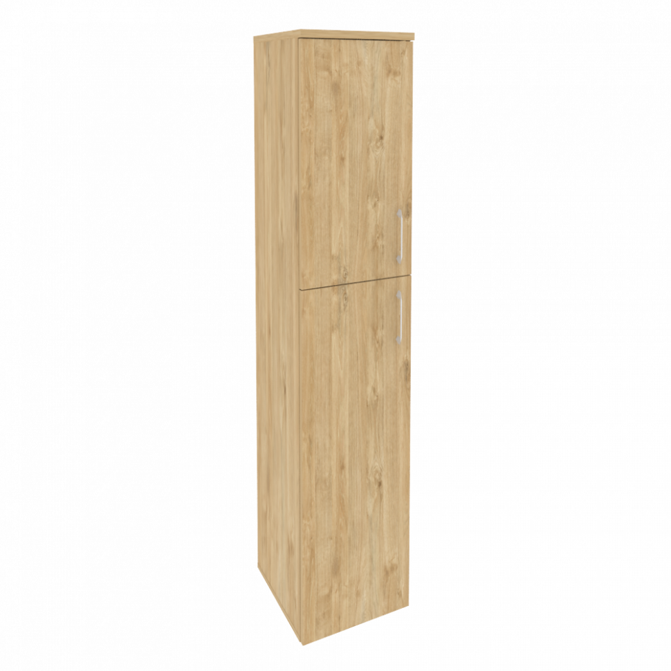 Onix Шкаф высокий узкий левый O.SU-1.8 (L) Тиквуд Светлый 400*420*1977