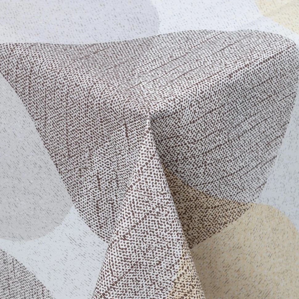 Скатерть ПВХ на тканевой основе Dekorelle Adèle 126, разм. 110х140 см