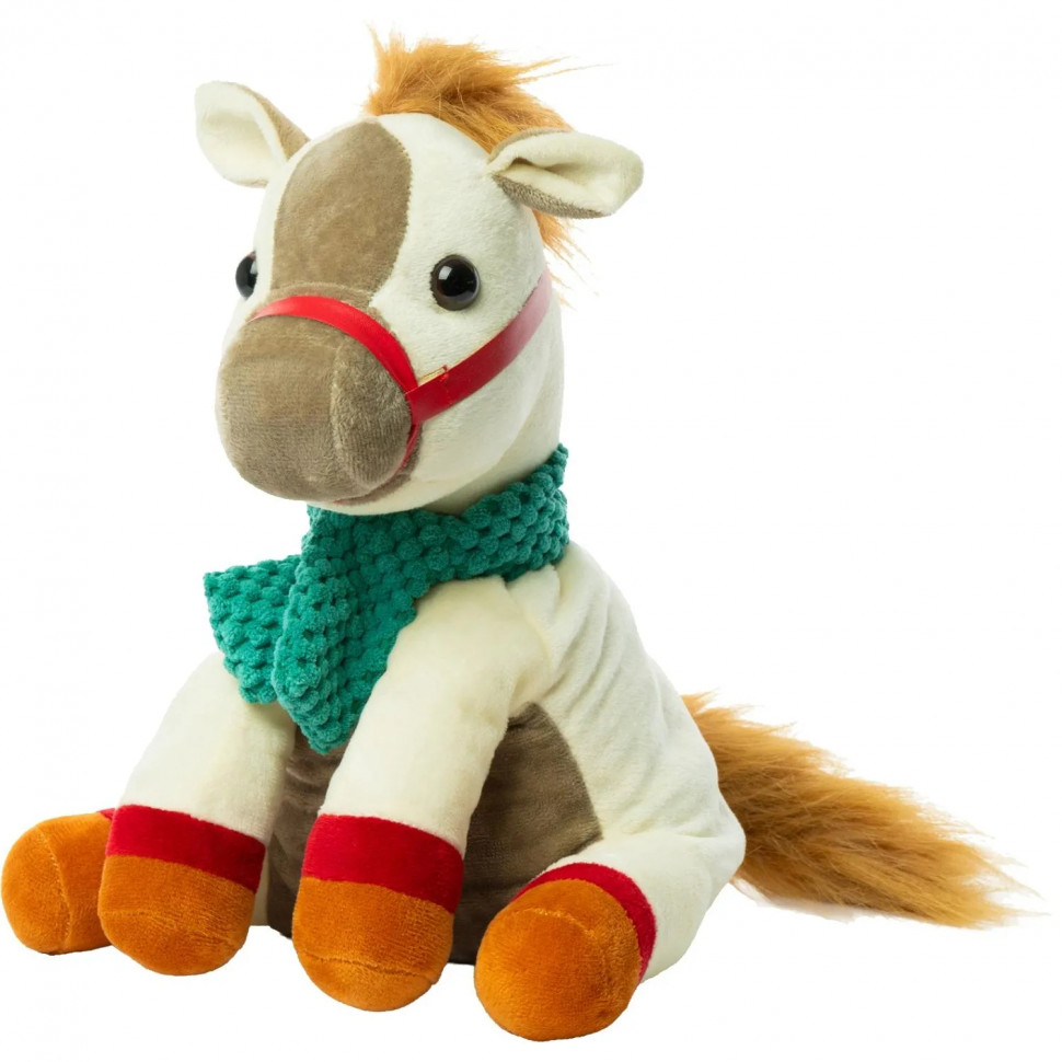 Новогодний сладкий подарок Лошадка Снежинка Игрушка 700 грамм, K001