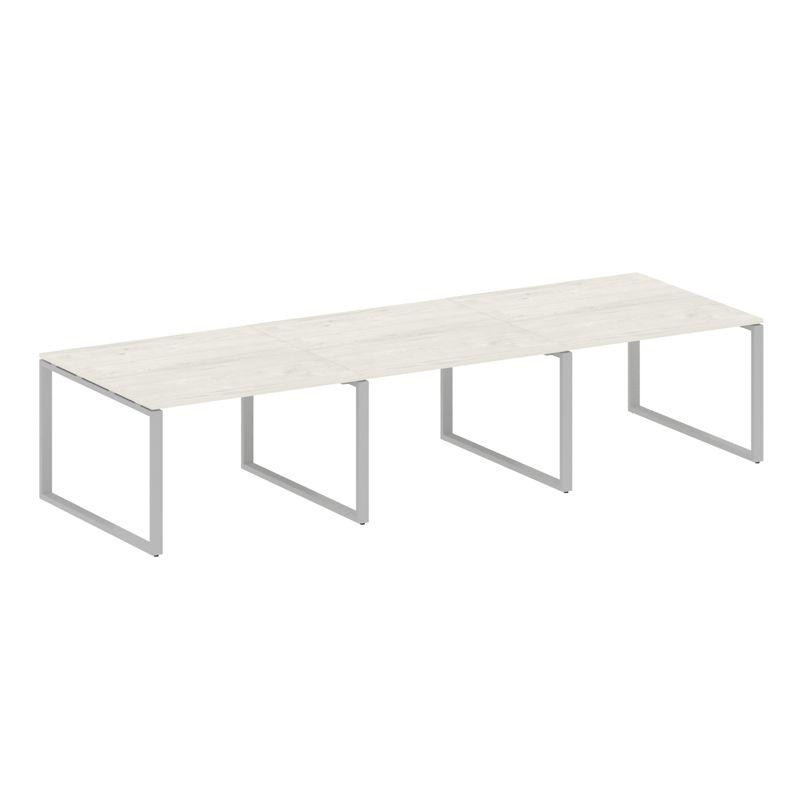 Metal System Переговорный стол (3 столешницы) на О-оразном м/к БО.ПРГ-3.2 Дуб Наварра/Металл Серый 3 Metal System Переговорный стол (3 столешницы) на О-оразном м/к БО.ПРГ-3.2 Дуб Наварра/Металл Серый 3