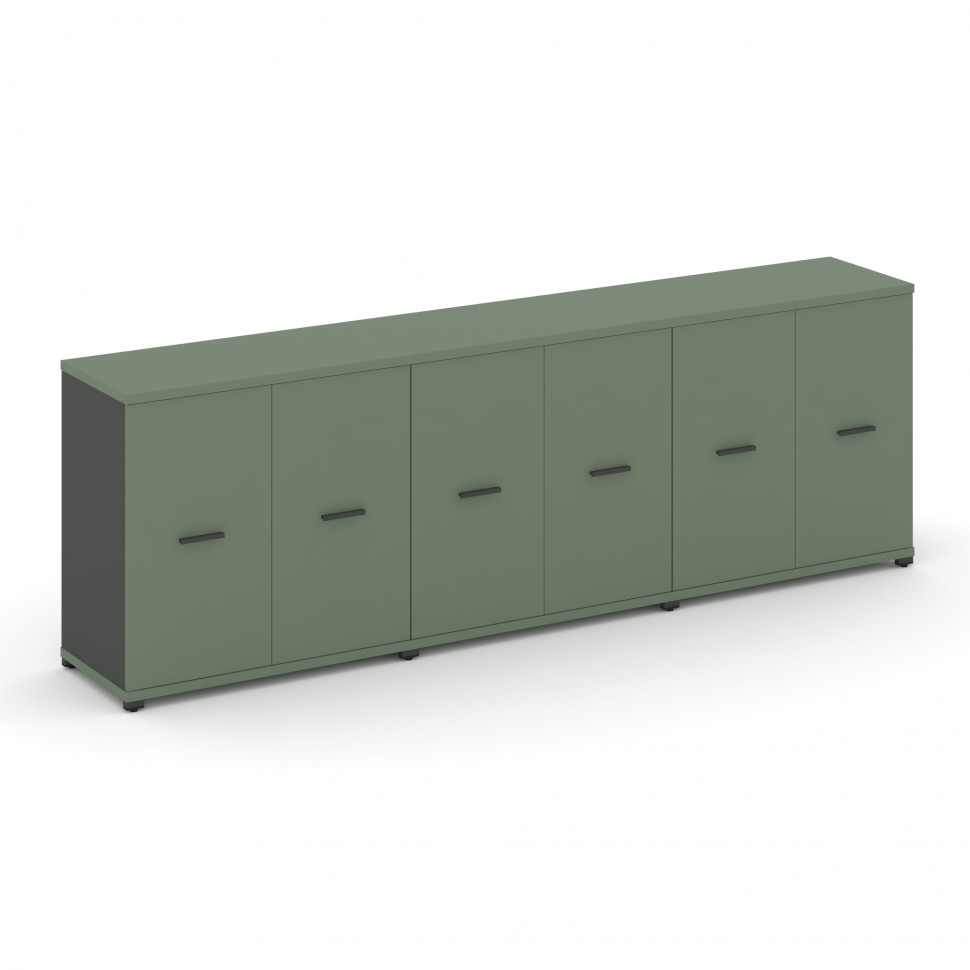 Concept Шкаф 3 широкие секции, 2 ниши CN.STS-233 A Кобо/Антрацит/Металл Антрацит 2500*420*818 Concept Шкаф 3 широкие секции, 2 ниши CN.STS-233 A Кобо/Антрацит/Металл Антрацит 2500*420*818