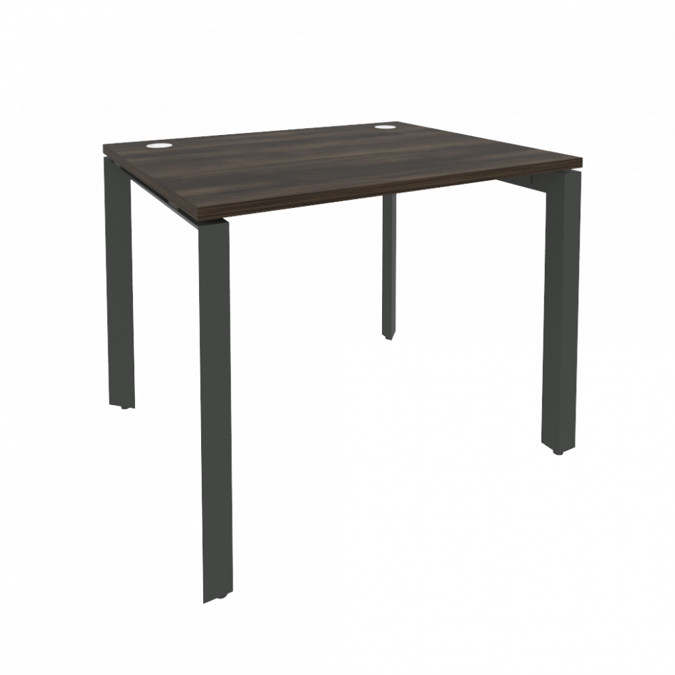 Onix Стол рабочий на П-образном м/к O.MP-SP-1.8 Дуб Мали/Металл Антрацит 980*800*750