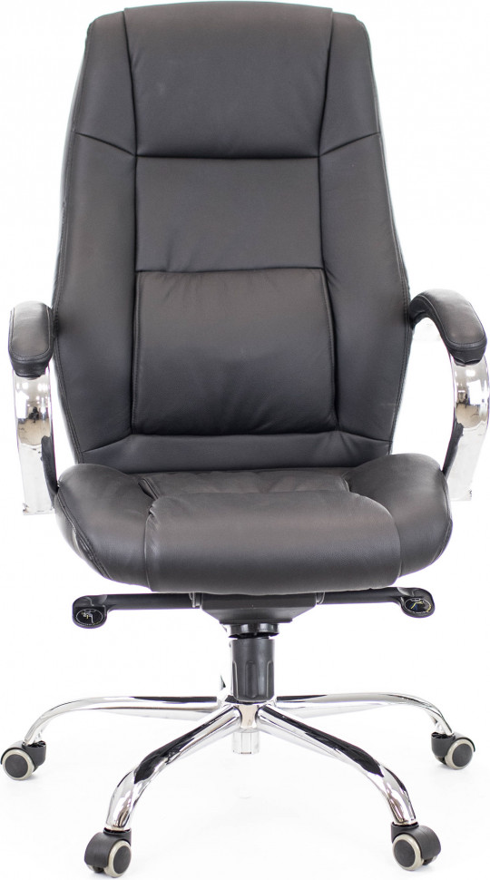 Кресло Everprof Kron (Крон) M Кожа Черная