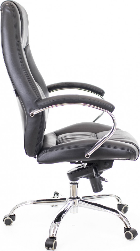 Кресло Everprof Kron (Крон) M Кожа Черная