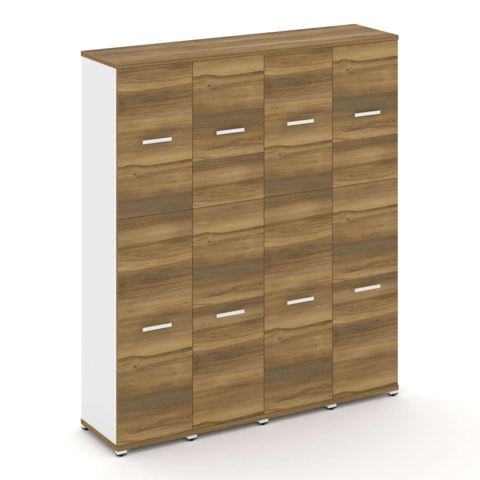 Concept Шкаф 4 узкие секции, 5 ниш CN.STU-545 W Сандал Янтарный/Белый Бриллиант/Металл Белый 1668*42 Concept Шкаф 4 узкие секции, 5 ниш CN.STU-545 W Сандал Янтарный/Белый Бриллиант/Металл Белый 1668*42