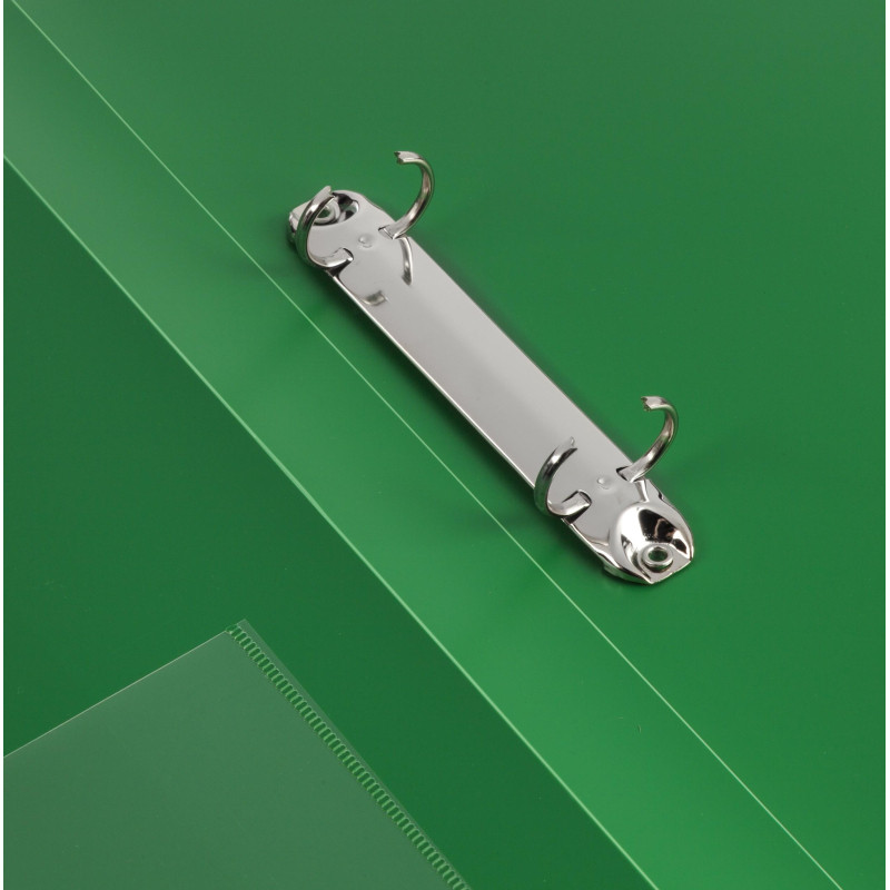 Папка на 2-х кольцах пласт. 25/32мм А4 Attache 07 зеленый