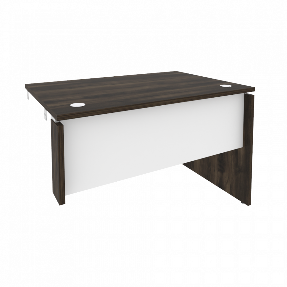 Onix Стол-приставка правый к опорным элементам O.SPR-2.8 (R) Дуб Мали/Белый Бриллиант 1180*800*750