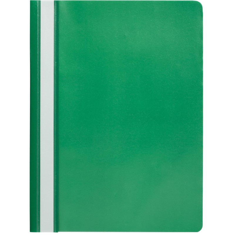 Скоросшиватель пластиковый A4 Attache Economy (100/110) зел 10шт/уп Россия