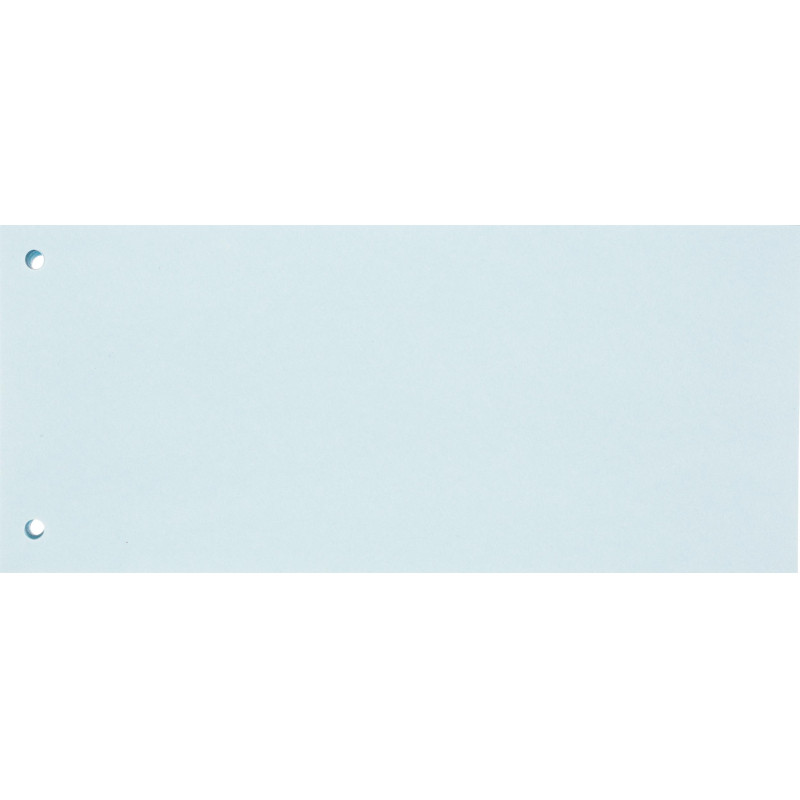 Разделитель листов разделительные полоски Комус, голубые, 100 шт./уп.