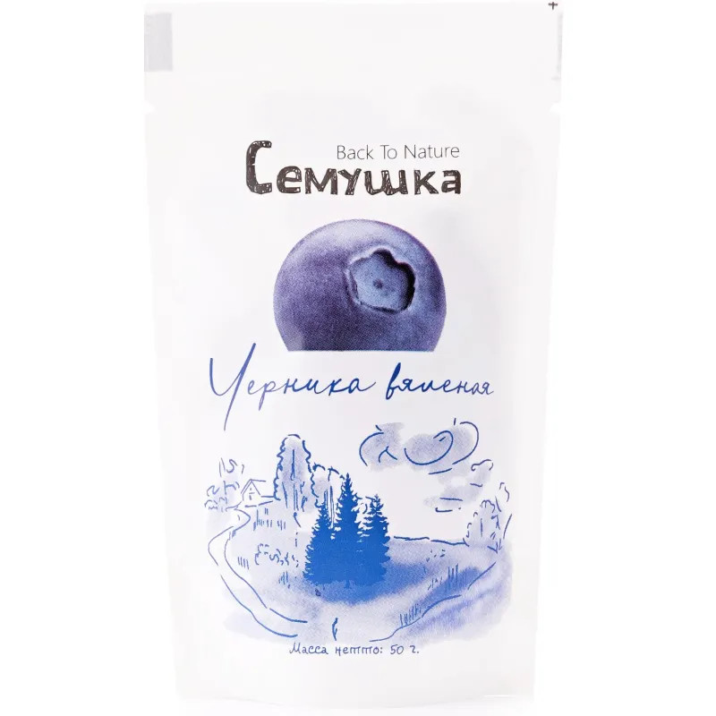 Черника Семушка вяленая, 50г