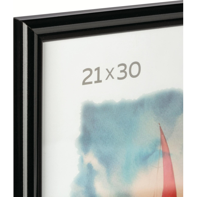 Рамка пластиковая А 4 черного цвета 508