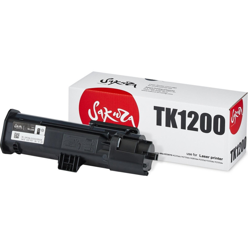 Картридж лазерный  Sakura TK-1200 для Kyocera ECOSYS P2335 (ЛМ)
