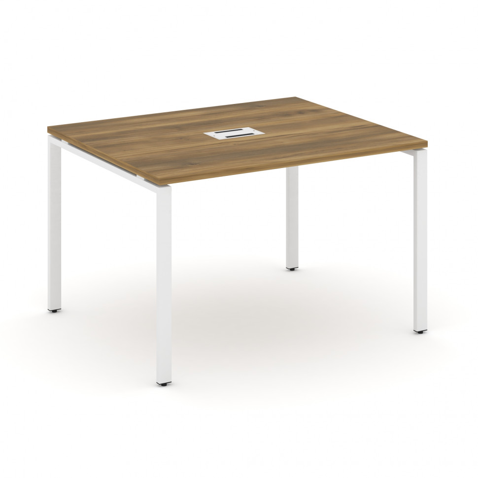 Concept Стол переговорный (1 столешница) CN.PRG-012 Сандал Янтарный/Металл Белый 1180*980*750 Concept Стол переговорный (1 столешница) CN.PRG-012 Сандал Янтарный/Металл Белый 1180*980*750