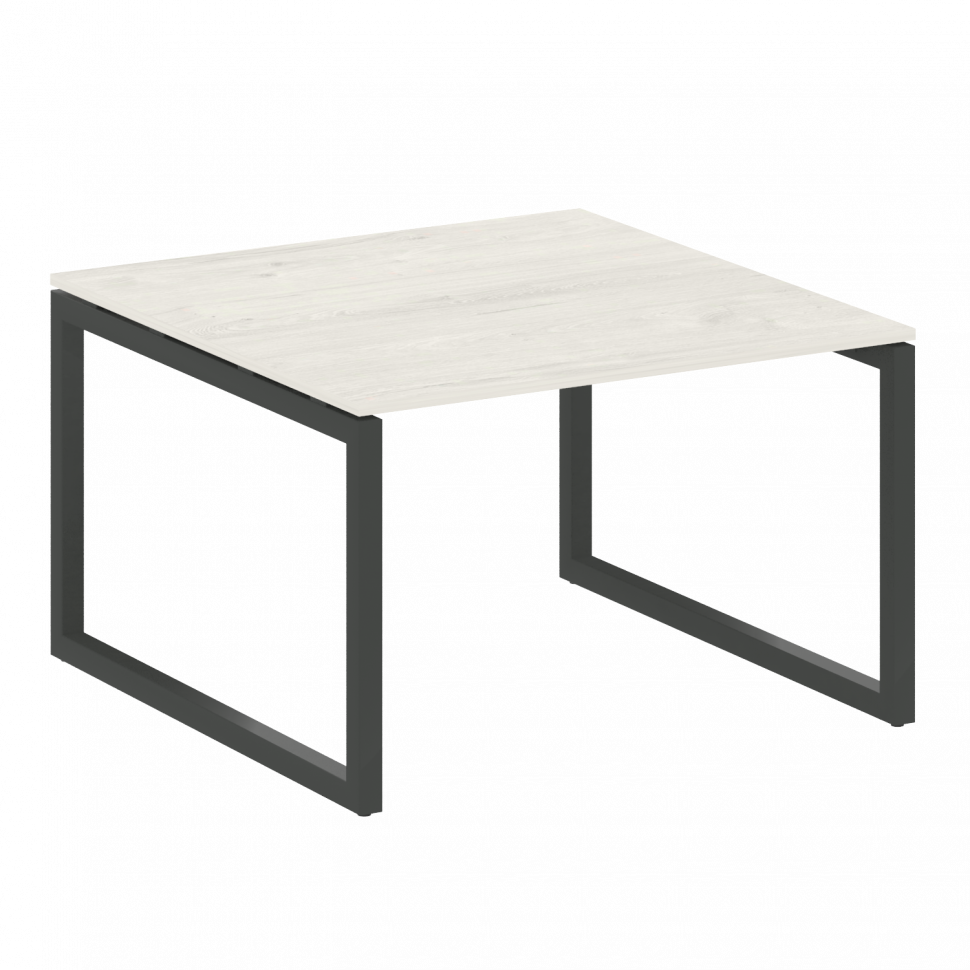 Metal System Quattro Переговорный стол (1 столешница) на О-образном м/к 50БО.ПРГ-1.2 Дуб Наварра/Мет