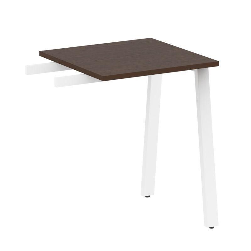 Metal System Приставной элемент на А-образном м/к БА.ПР-1 Венге Цаво/Металл Белый 600*600*750