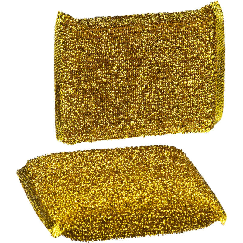 Губки для посуды Luscan в оплетке 115x78x25 мм 2 шт/уп