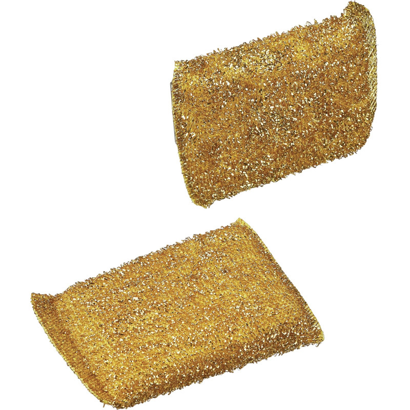 Губки для посуды Luscan в оплетке 115x78x25 мм 2 шт/уп