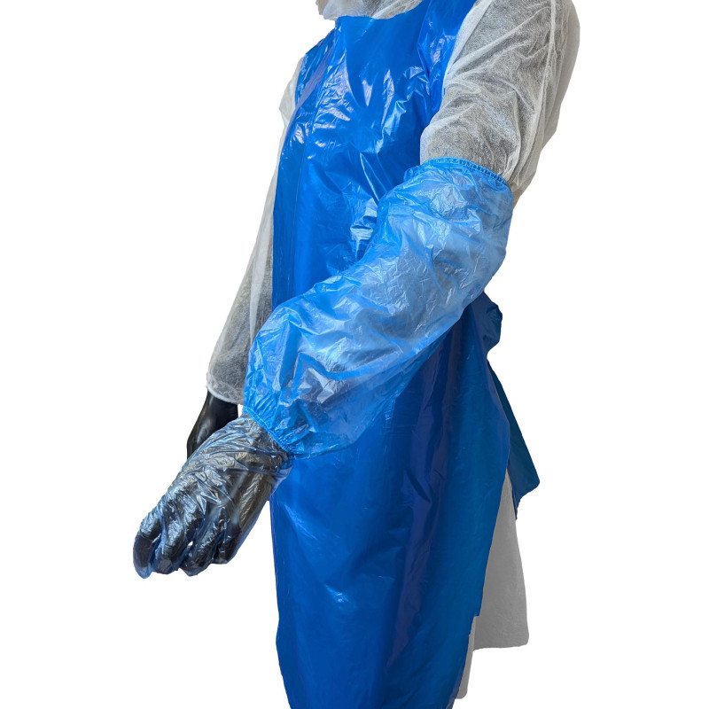 Нарукавник одноразовый HACCPER Polytex 400x220мм гол 20мкм 25пар/уп(402220)