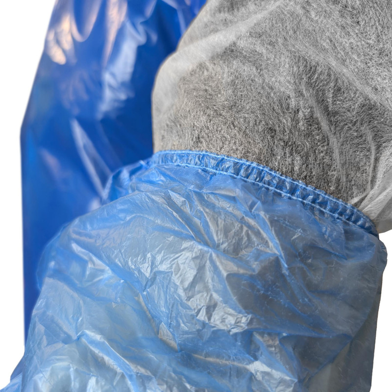 Нарукавник одноразовый HACCPER Polytex 400x220мм гол 20мкм 25пар/уп(402220)